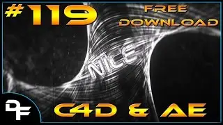 New INTRO TEMPLATE  C4D & AE #119   +  FREE DOWNLOAD !