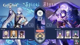 Spiral Abyss Floor 12 Version 2.7 - F2P | Ayato C0 + Raiden C0 | Genshin Impact