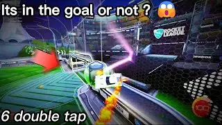 Rocket league 6 double tap in 37,99 second ⚽ which one you prefer? 1,2,3,4,5 or 6? #rocketleague #rl