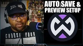 Waveform 13 Auto Save and Preview Setup