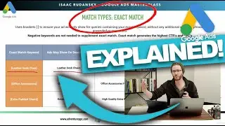 EXPLAINED What EXACT Match KEYWORDS REALLY Means. Google Ads Tutorial