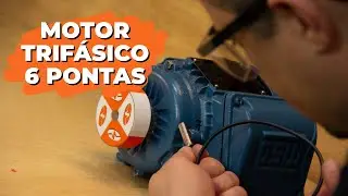 Electric Motor: How to CONNECT a 6-POINT THREE-PHASE MOTOR