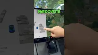 Školák sám zaparkuje Teslu  #tesla #parkovani #autopilot