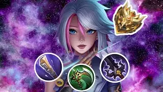 Bullying Hanabi In Gold Lane Using Trinity Build- Melissa Game Play #1 Mobile Legends