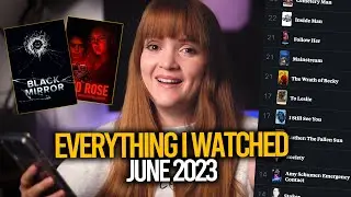 Monthly Wrap Up Movies & TV Recommendations June 2023 | Spookyastronauts