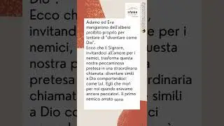 La Parola in centoparole - #commentoalvangelo del 12 Settembre 2024