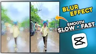 Smooth Slow - Fast motion | Capcut tutorial | capcut video editing telugu
