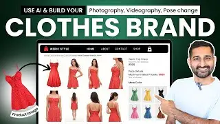 AI Clothing Photography Tutorial | Sell Clothes Online Like Big Brands