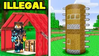 19 Most Illegal Minecraft Builds💀