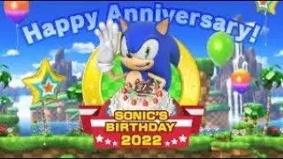Happy birthday Sonic the Hedgehog