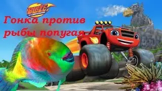 Вспыш и гонка за рыбой. Вспыш и чудо машинки.