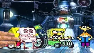 3 SPONGEBOBS VS ED EDD & EDDY | FUNNY GAMING