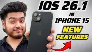 iOS 26.1 update in iPhone 15🔥 New Features, Battery, Should you update?