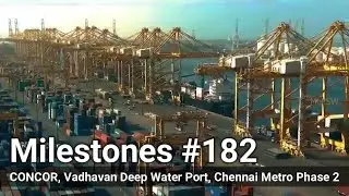 India's USD 9.29 Billion Vadhavan Deep Water Port, International Sports Complex, CONCOR container