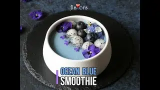 Ocean Blue Smoothie Bowl - How to make a smoothie bowl at home.