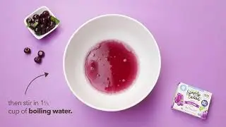 How To Make Simply Delish Plant-Based Black-Cherry Jel Dessert with Probiotic.