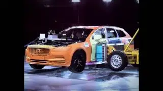 2017 Volvo V90 Cross Country crash test side impact collision