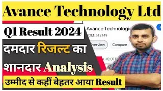 Avance technologies share latest news | Avance technologies q4 results 2024 | Future of India