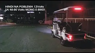 How to Install 80volts to 12volts Step Down Converter to your E-Bike