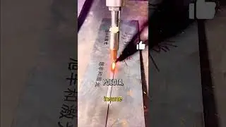 Лазерный сварщик создает уникальные металлические конструкции ✨