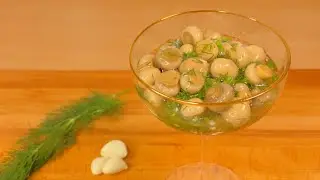 eingelegte Champignons | Champignonsalat