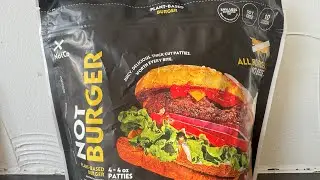 Not Burger/Notco #veganfoodtastetest #veganburger #veganburgers #peaprotein