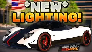 Driving Empire's *NEW LIGHTING* - AMAZING or TRASH? (Roblox)