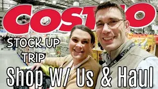 Costco Stock Up Trip & Grocery Haul | Shop W/ Us | Anchorage, Alaska