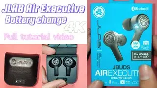 JLAB Air Executive ONE SIDE NOT WORKING Battery Replacement Full Tutorial video