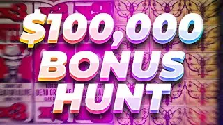 OPENING A HUGE 💥$100,000 BONUS HUNT💥 OVER 35 BONUSES!! (Highlights)