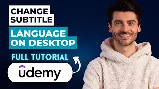 How to Change Subtitle Language on Udemy on Desktop [2026 Full Guide]