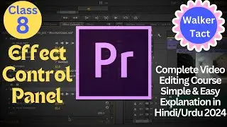 Premiere Pro Effect Controls Panel || How to Use Effect Controls In Premiere Pro