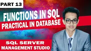 Functions in SQL | MIN, MAX, AVG, COUNT, SUM| Instructor Abdul Rehman |2020|