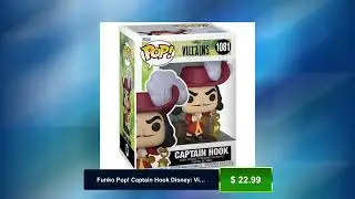 Funko Pop! Captain Hook Disney: Villains