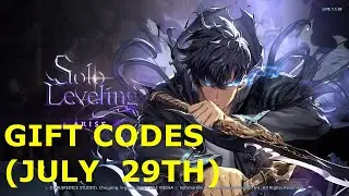 July 29th Gift Codes - Solo Leveling Arise
