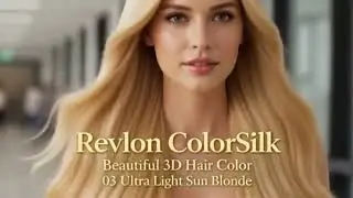Revlon ColorSilk Beautiful 3D Hair Color 03 Ultra Light Sun Blonde