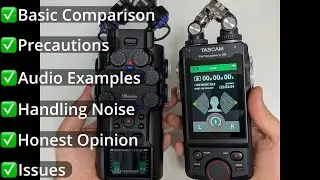 Zoom H6Studio vs Tascam Portacapture X8