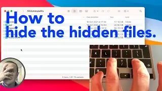 Fast Tip: How to Show and Hide Hidden Files in macOS Finder