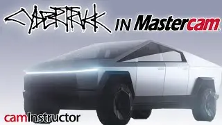 Modeling the Tesla CYBERTRUCK in Mastercam