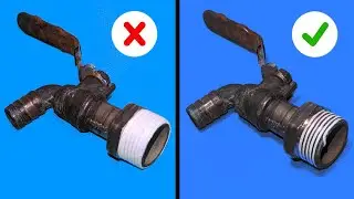 Your way of using Seal Tape is wrong