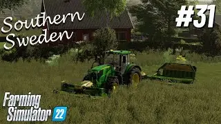 |Singelplayer On Southern Sweden |Mowing| Ep:31| Fs22