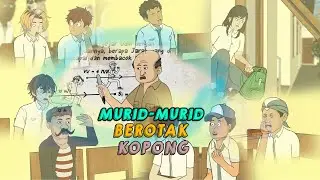 MURID-MURID BEROTAK KOPONG