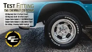 Test Fitting - 1965 Chevrolet C10 w/ Staggered 15