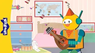 形状先生 (Mr. Shapey) 🤖 | Easy Chinese Story + Chants for Kids | 学汉语 | Mandarin | Little Fox Chinese