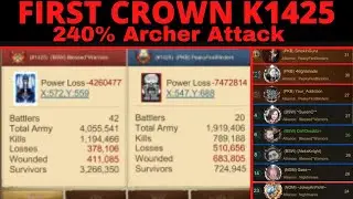 FIRST CROWN WAR !!!  - TEAMWORK is KEY in  War and Order