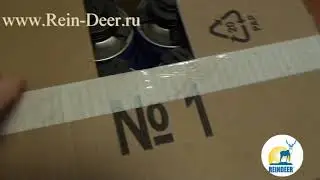Открываем коробку с монтажной пеной Remontix 65 зимняя