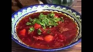 Рецепт красного борща
