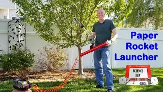 Paper Rocket Launcher