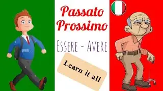 how to use passato prossimo, how to make past sentences in italian