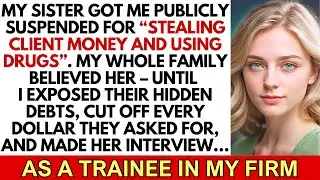 My Sister Framed Me At Work As A Drug Addict – My Family Paid When I Exposed Their Secrets